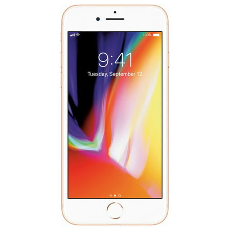 Used Apple iPhone 8 64GB Factory Unlocked Smartphone (Used ), Gold/White