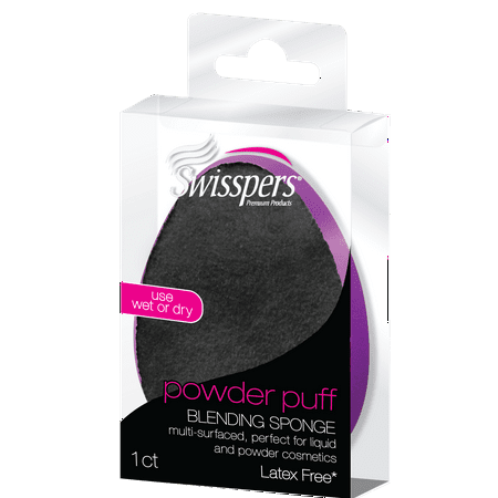 Swisspers Powder Puff Blending Sponge, 1ct