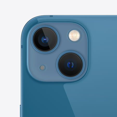 Straight Talk Apple iPhone 13, 128GB, Blue - Prepaid Smartphone