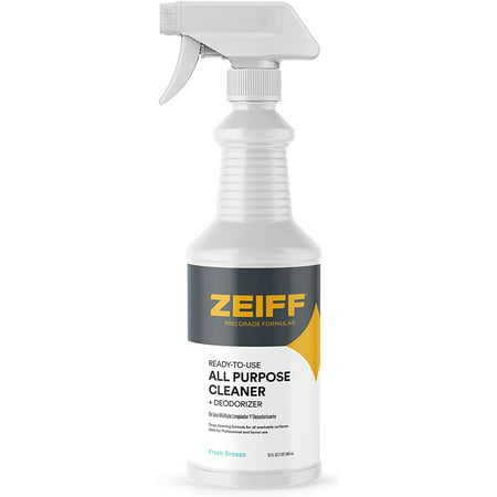 Zeiff All Purpose Cleaner Spray and Deodorizer for Household Cleaning 32 oz