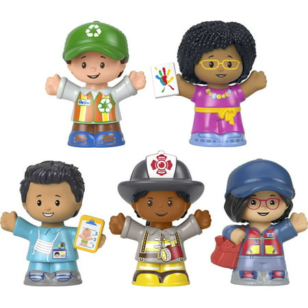 Little People Fisher-Price Community Heroes Action Figure Set, 5 Pieces