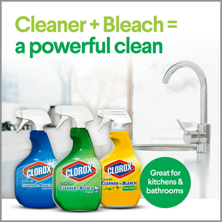 Clorox Clean-Up All Purpose Cleaner with Bleach, Spray Bottle, Original, 24 Ounces