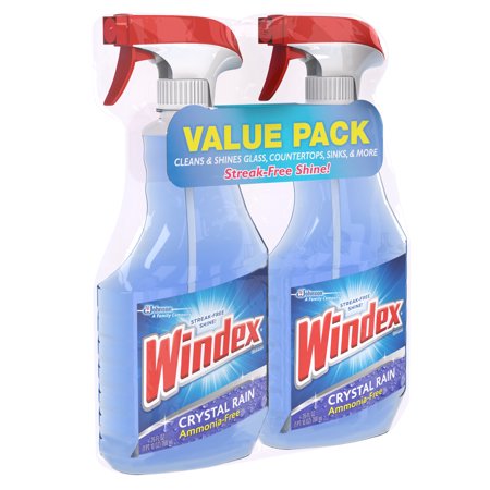 Windex Crystal Rain Glass Cleaner Twin Pack (2 ct , 26 oz)