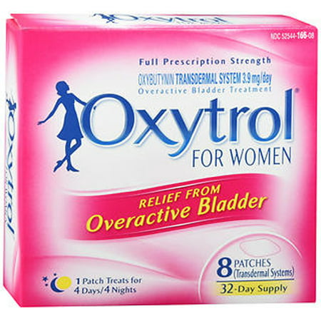 Oxytrol for Women Overactive Bladder Treatment Patches - 8 ct