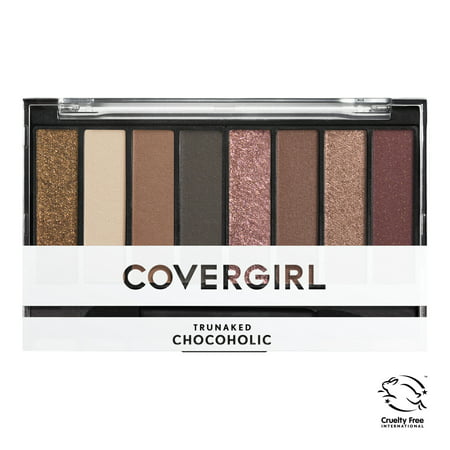 COVERGIRL TruNaked Eyeshadow Palette, 845 Chocoholic, 0.23 ozChocoholic,