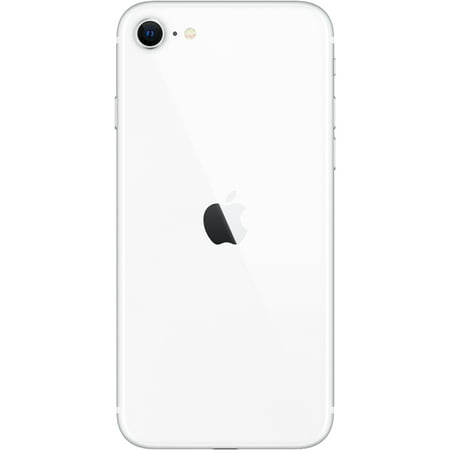 Restored Apple iPhone SE (2020) 128GB GSM/CDMA Fully Unlocked Phone - White (Refurbished)