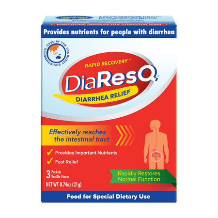 DiaResQ Adult 3 Count Diarrhea Relief