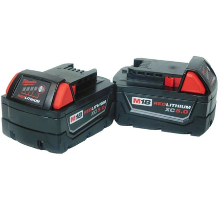 Milwaukee M18 Lithium-Ion 18V 5Ah Extended Capacity Battery 48-11-1852