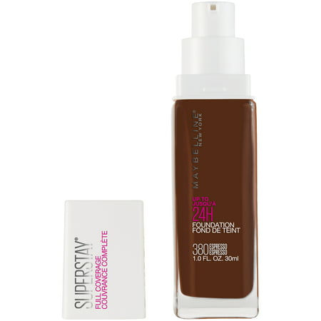 Maybelline Super Stay Full Coverage Liquid Foundation Makeup, Espresso, 1 fl. oz.380 Espresso,