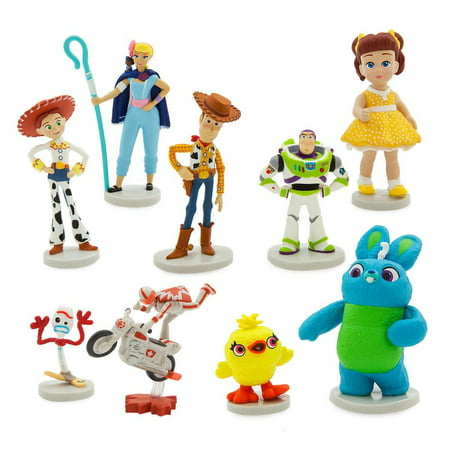 Toy Story 4 9 Piece PVC Deluxe Figure Set