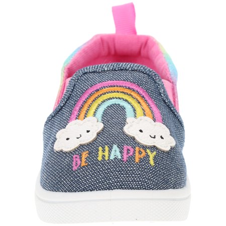 Wonder Nation Baby Girl Bump Toe Shoes, Sizes 2-6Multicolor,