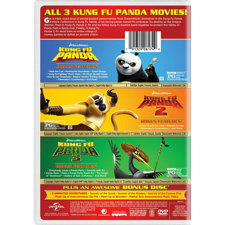 Kung Fu Panda: 3-Movie Collection (DVD)