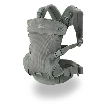 Graco Cradle Me 4-in-1 Baby Carrier, Mineral Gray