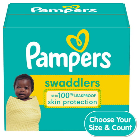 Pampers Swaddlers Diapers (Choose Your Size & Count)