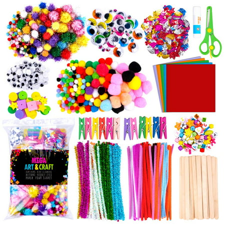 Dream Fun DIY Craft Kit for 2-9 Kids Arts and Crafts Supplies for 4 5 6 7 8 Year Old Girl Boys Craft Kits for 4-10 Year Old Girl Birthday Gift Age 8 9 10 Art Supplies Toy for Materials Children