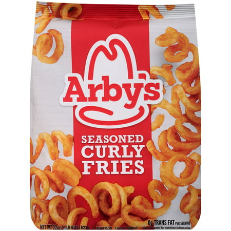 Arby's Seasoned Curly Fries, 22 oz (Frozen)