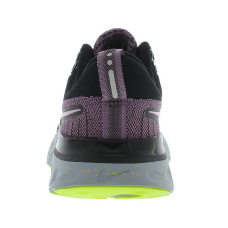 Nike React Infinity Run 2 Fk Womens Shoes Size 11, Color: Black/Pink/GrapeBlack/Pink/Grape,