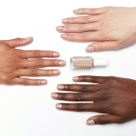 essie Expressie Quick-Dry, Light Beige Nail Polish, Buns Up, 0.33 fl oz60 buns up,