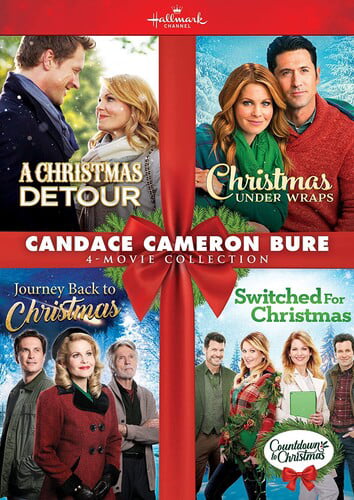 A Christmas Detour / Christmas Under Wraps / Journey Back to Christmas / Switched for Christmas (Candace Cameron Bure 4-Movie Collection) (DVD)