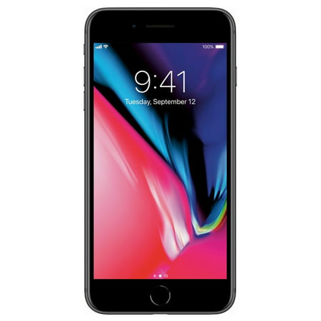 Apple iPhone 8 Plus 64GB GSM Unlocked Phone w/ Dual 12MP Camera - Space Gray (Used - Good Condition)