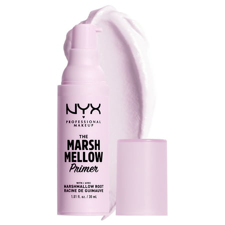 NYX Professional Makeup Marshmellow Smoothing Face Primer, 1.01 fl oz, Multicolor, 1.01 Fl Oz (Pack of 1)