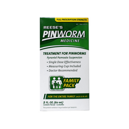 Reese's Pinworm Medicine Family Pack Banana Flavor 2 oz Pack of 5