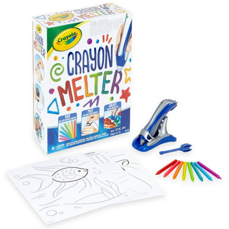 Crayola Crayon Melter Kit with Crayons, School Supplies, Gifts for Kids, Unisex Child, NS