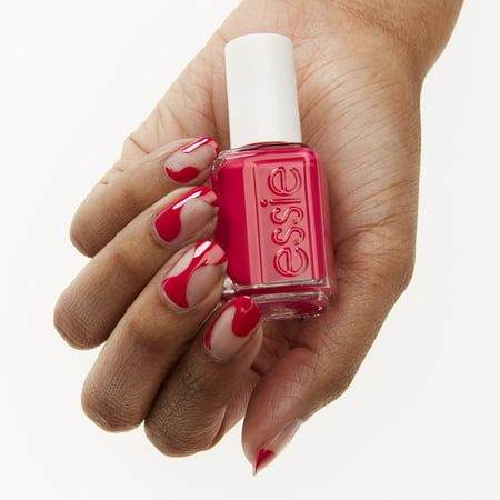 essie salon-quality nail polish, 8-free vegan, bright fuchsia pink, Watermelon, 0.46 fl oz264 watermelon,