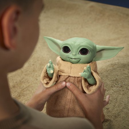 Disney Parks Galactic Snackin' Grogu Interactive ? Star Wars: The Mandalorian Toy Doll Figure 9"