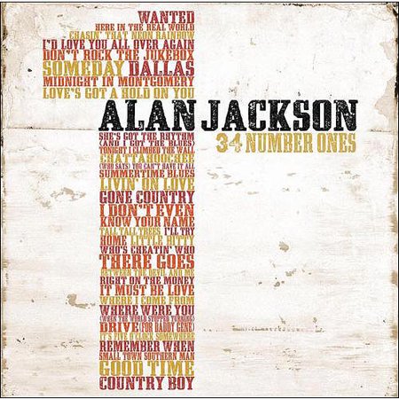 Alan Jackson - 34 Number Ones (CD)