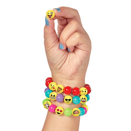 Creativity for Kids Emoji Bracelet - Beginner, Child Craft Kit for Boys and Girls