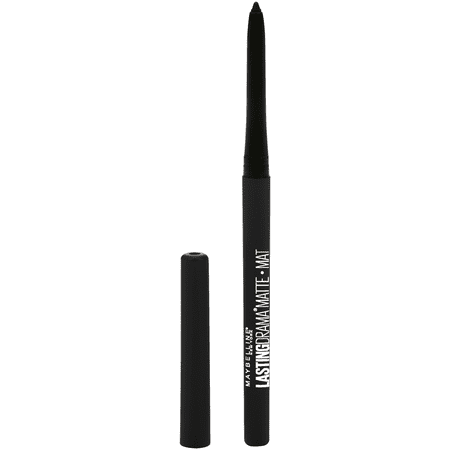 Maybelline Lasting Drama Matte Eyeliner Makeup, Jet Black, 0.01 ozBlack,