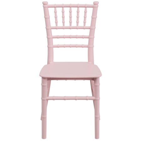 Flash Furniture Kids Pink Resin Chiavari ChairPink,