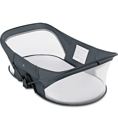 Lamberia Portable Travel Bassinet for Baby / Infant Foldable Baby Bed, GrayGray,
