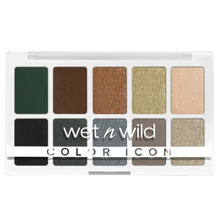 wet n wild Color Icon 10 Pan Eyeshadow Palette, Lights Off, 0.42 ozLights Off,