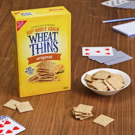 Wheat Thins Original Whole Grain Wheat Crackers, 8.5 oz