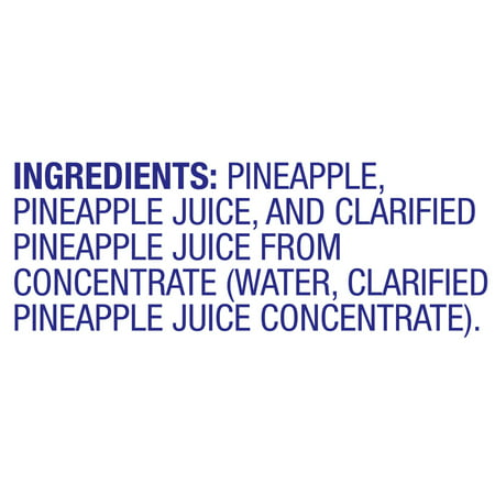 Dole Pineapple Tidbits in 100% Pineapple Juice, 20 Oz Can
