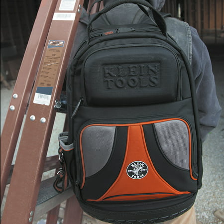 Klein Tools 55421BP-14 Tradesman Pro 14 in. Tool Bag Backpack - Black