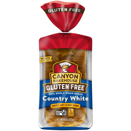 Canyon Bakehouse Country White Gluten Free Sandwich Bread Loaf, 15oz