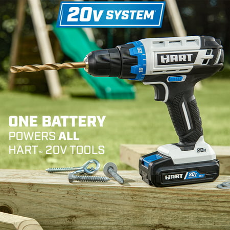 HART 1/2-inch Drill/Driver (Battery Not Included)
