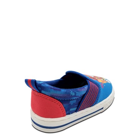 "Paw Patrol Toddler Boys Casual Sneaker, Sizes 7-12"Blue,