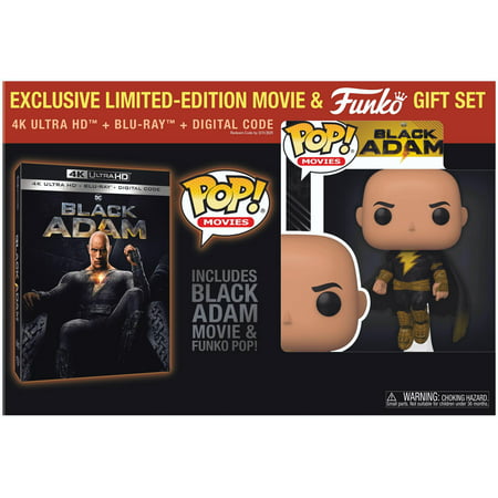 Black Adam (Walmart Exclusive) (4K Ultra HD + Blu-ray + Digital Copy) Funko Pop