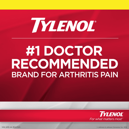 Tylenol 8 Hour Acetaminophen 650 Mg Arthritis & Joint Pain, 290 Caplets
