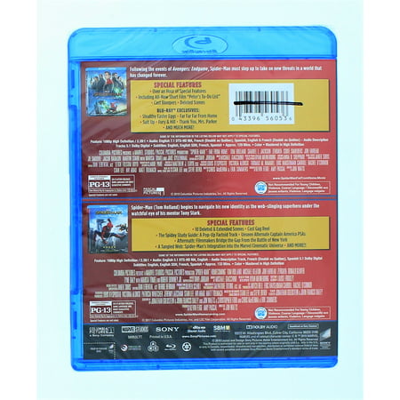 Spider-Man: Far From Home / Spider-Man: Homecoming (Blu-Ray)