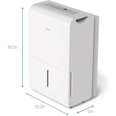 hOmeLabs 1,500 Sq. Ft Energy Star Dehumidifier for Medium to Large Rooms and Basements, 22 pints, 1,500 Sq. Ft