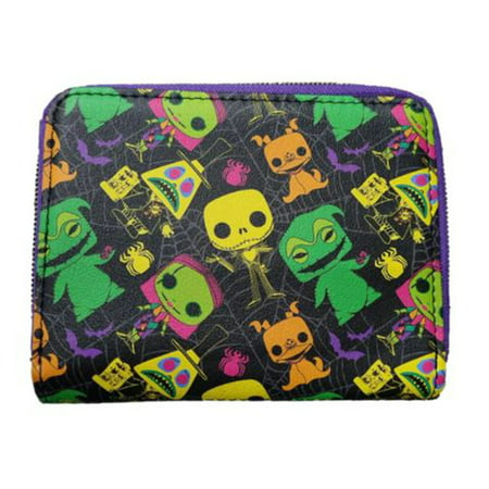 Funko Disney The Nightmare Before Christmas Neon AOP Wallet