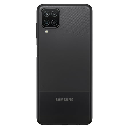 Straight Talk Samsung Galaxy A12, 32GB, Black - Prepaid Smartphone