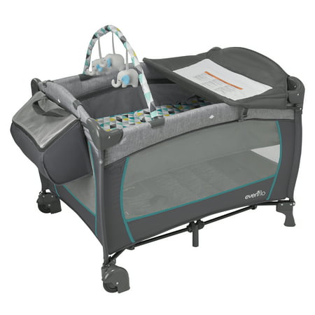 Evenflo? Portable BabySuite DLX Playard, PrismPrism,