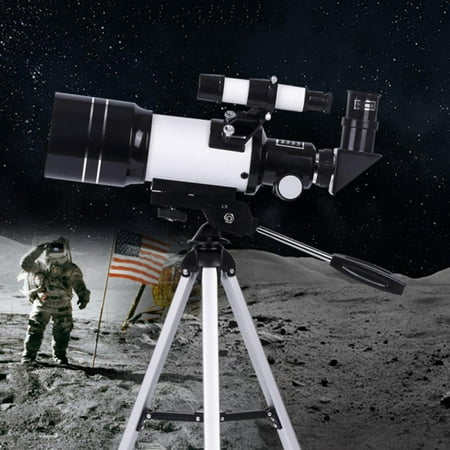 Brand Clearance! Spree 30070 Professional Zoom Astronomical Telescope with Phone Clip Outdoor HD Night Vision 150X Refractive Deep Space Moon Observation Gifts