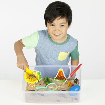 Creativity for Kids Sensory Bin Dinosaur Dig- Child & Toddler Sensory Art & Craft Kit for Boys and Girls